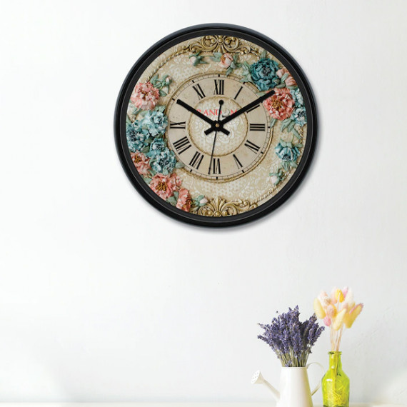 https://soulstylez.com/products/multicoloured-round-textured-30-cm-analogue-wall-clock
