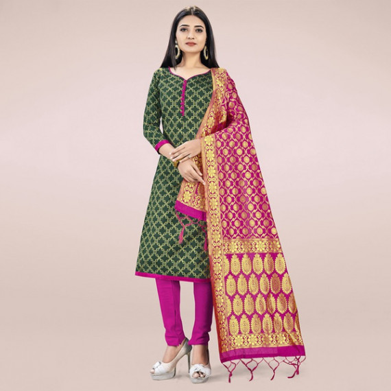 https://soulstylez.com/products/green-pink-unstitched-dress-material