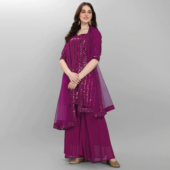https://soulstylez.com/products/purple-embroidered-sequined-silk-georgette-semi-stitched-dress-material