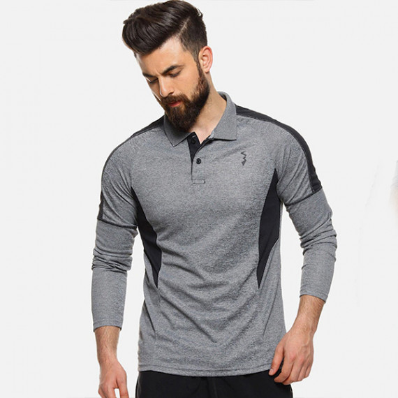 https://soulstylez.com/products/men-grey-black-colourblocked-polo-collar-t-shirt
