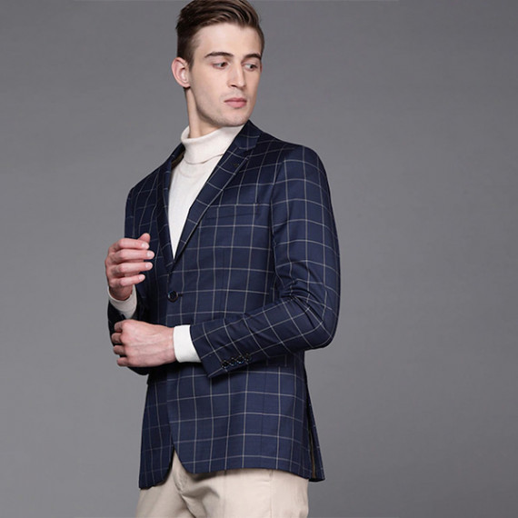 https://soulstylez.com/products/men-navy-blue-beige-slim-fit-checked-single-breasted-smart-casual-blazer