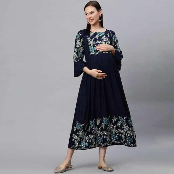 https://soulstylez.com/products/women-navy-blue-embroidered-maternity-feeding-maxi-nursing-dress